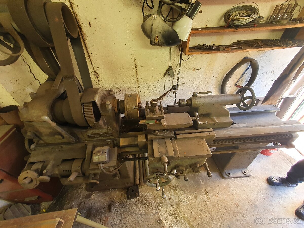 Historický soustruh Zimmerman Chemnitz - 2