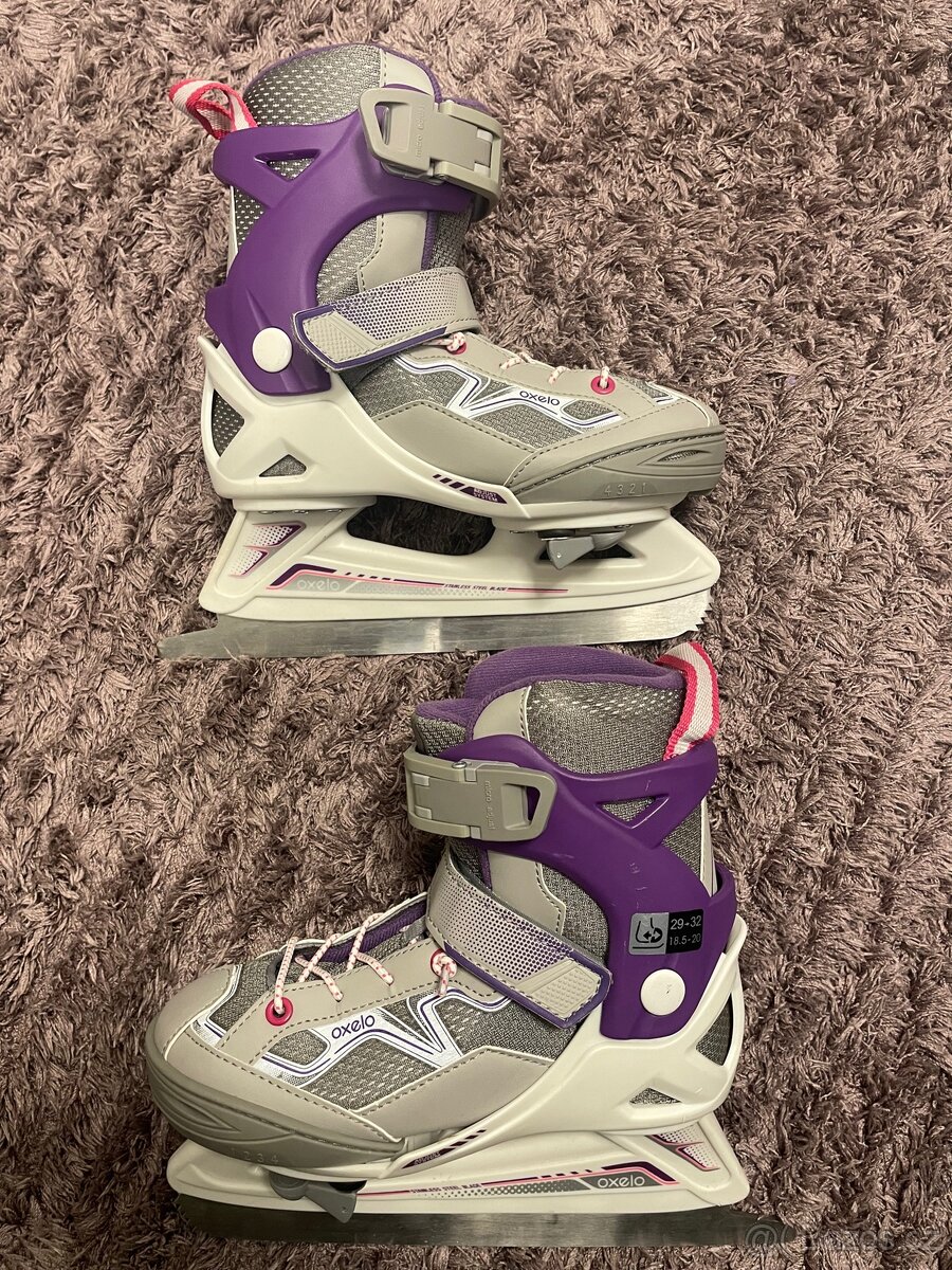 Dívčí lední brusle Oxelo - 2