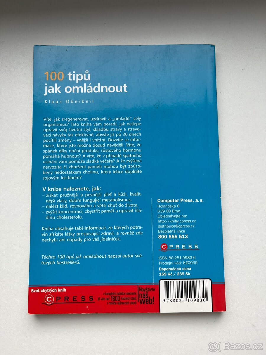 Kniha 100 tipů jak omládnout (Klaus Oberbeil) - 2