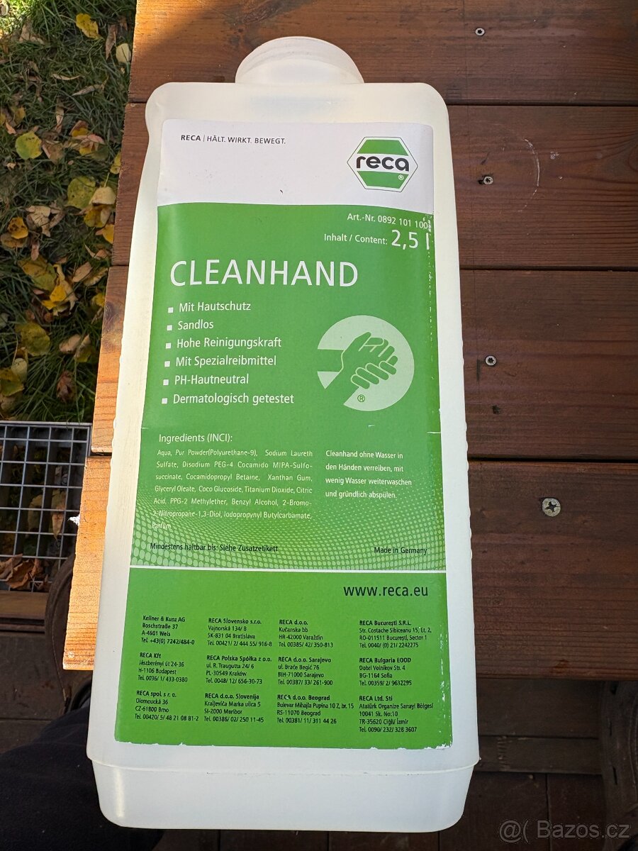 Dávkovač mycí pasty RECA Cleanhand , montáž na stěnu - 2