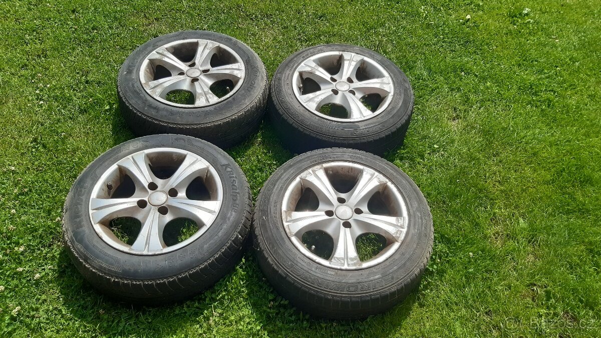 Renault Scenic - 4 ALU kola + nová rezerva - 2