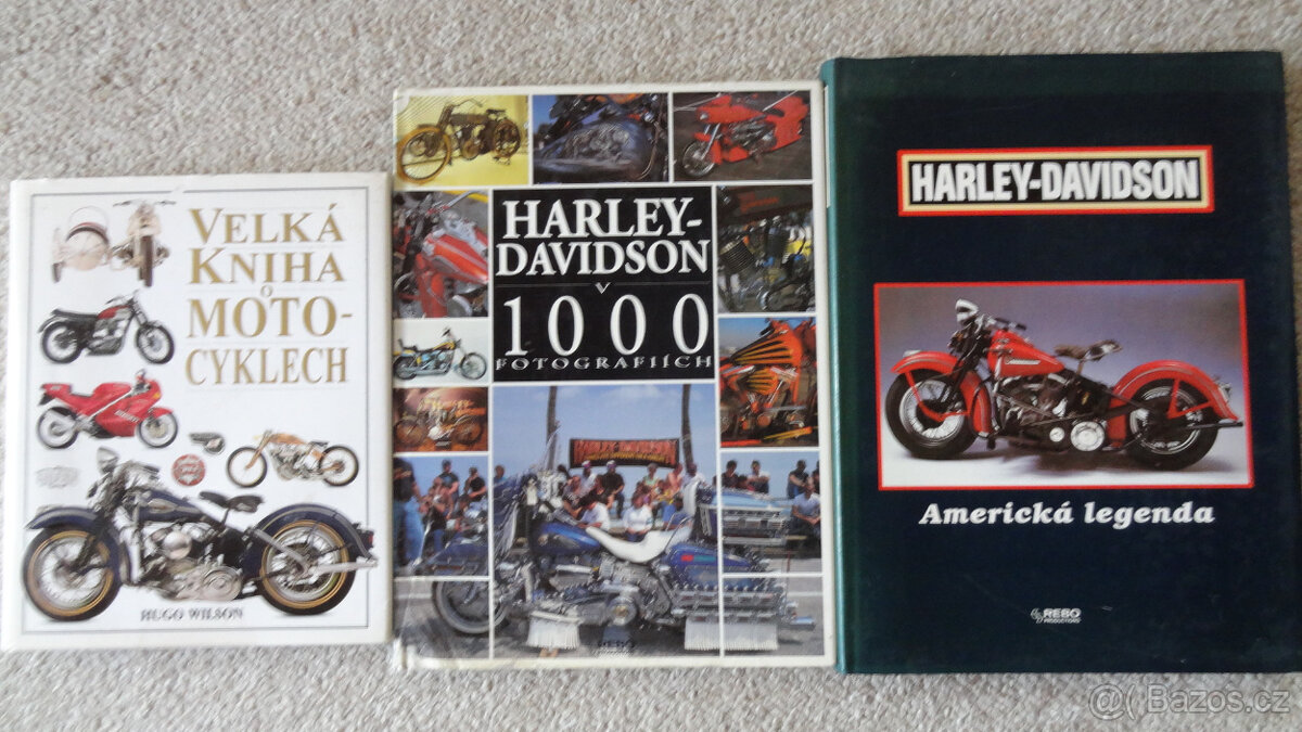 knihy Harley Davidson Americká legenda, V 1000 fotografiích - 2
