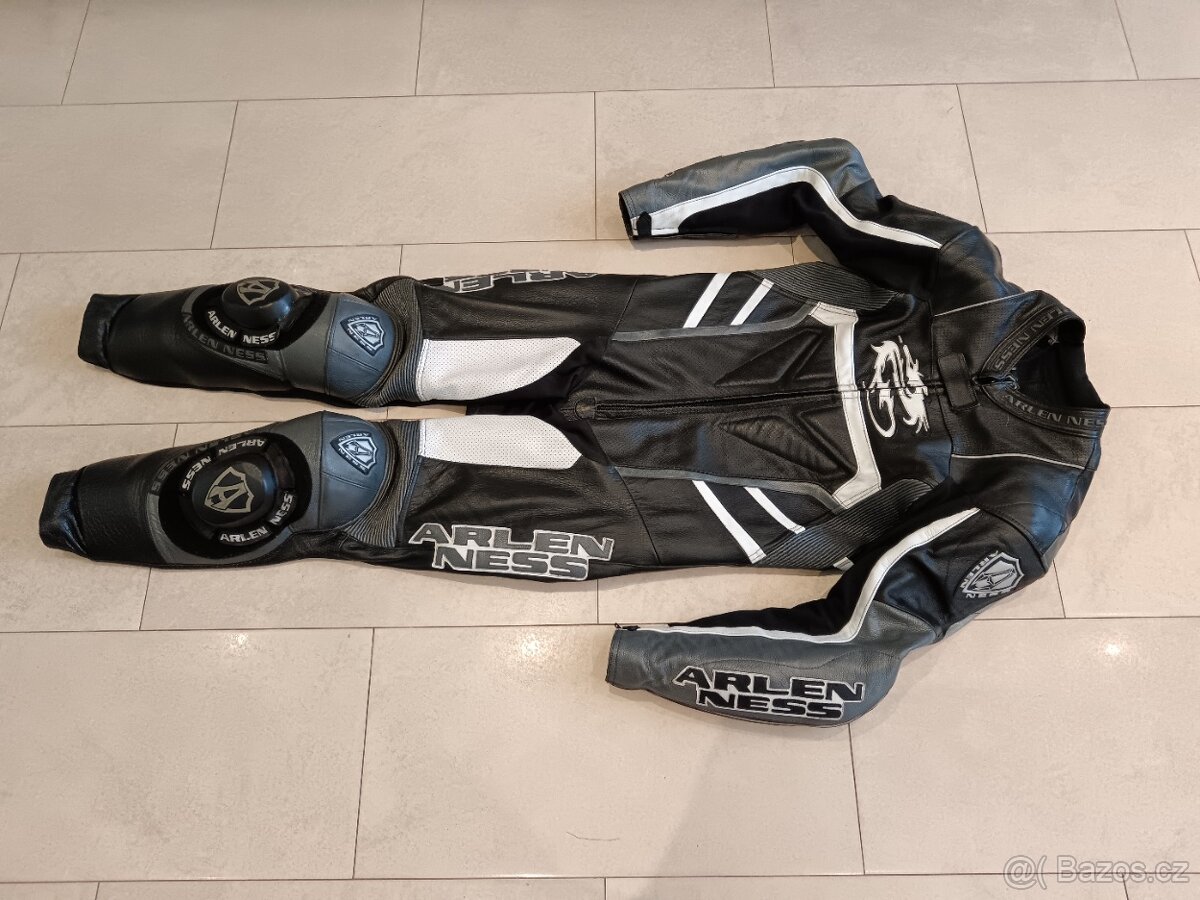 Arlen Ness DNA-Pánská(Dámská) kožená moto kombinéza - 2