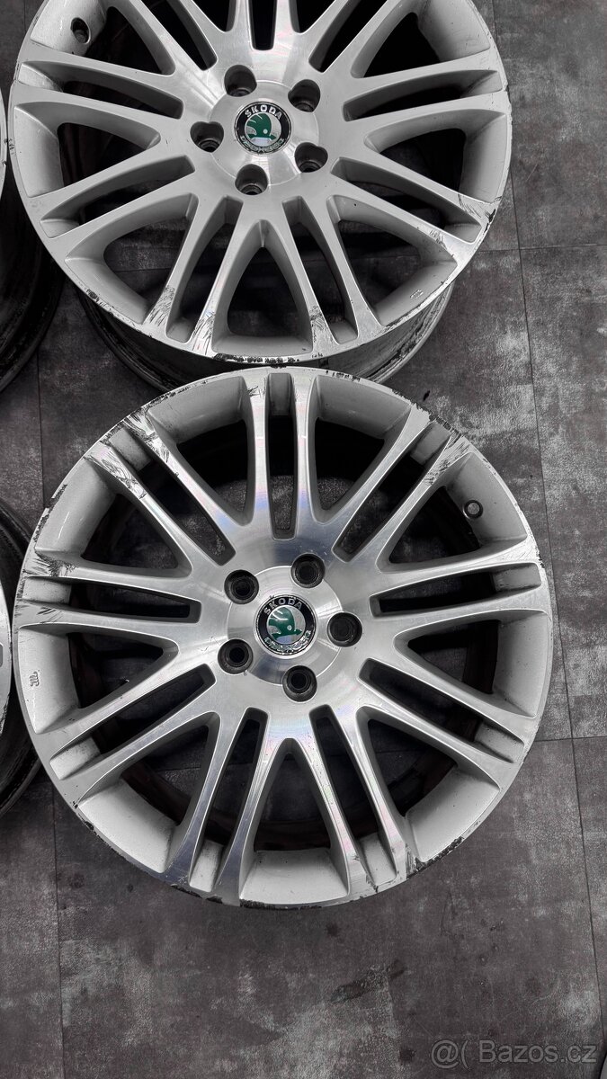 Škoda alu R18 Luxon 5x112 - 2