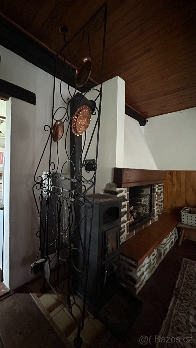 ozdobná mříž ke krbu - 2