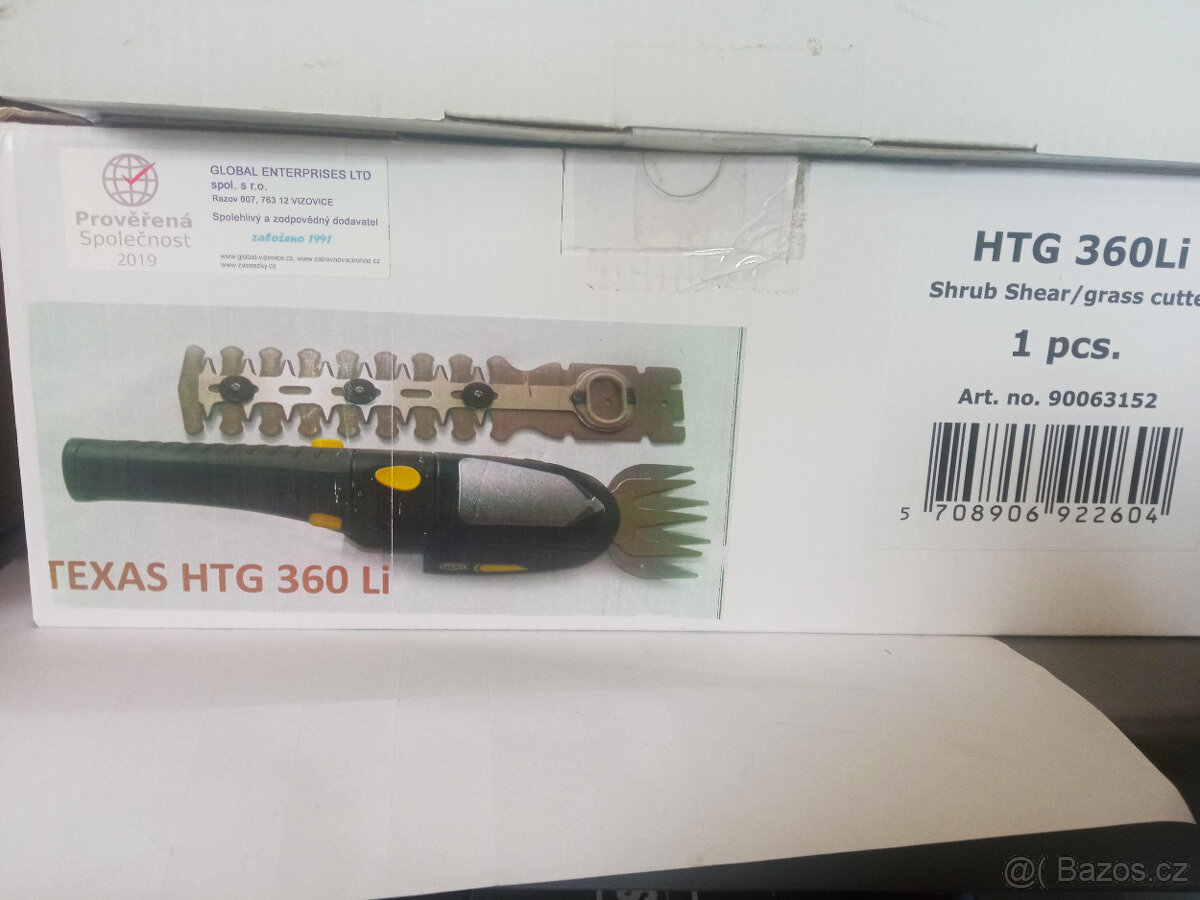 TEXAS Plotostřih HTG360Li AKU 2v1 - TOTÁLNÍ VÝPRODEJ - 2