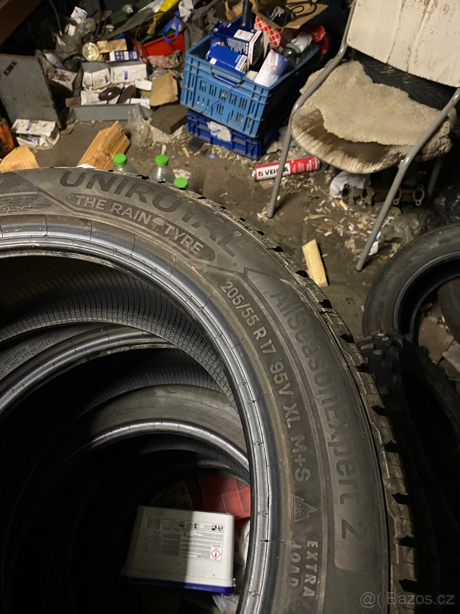 Zimní pneu Uniroyal 205/55 R17 - 2