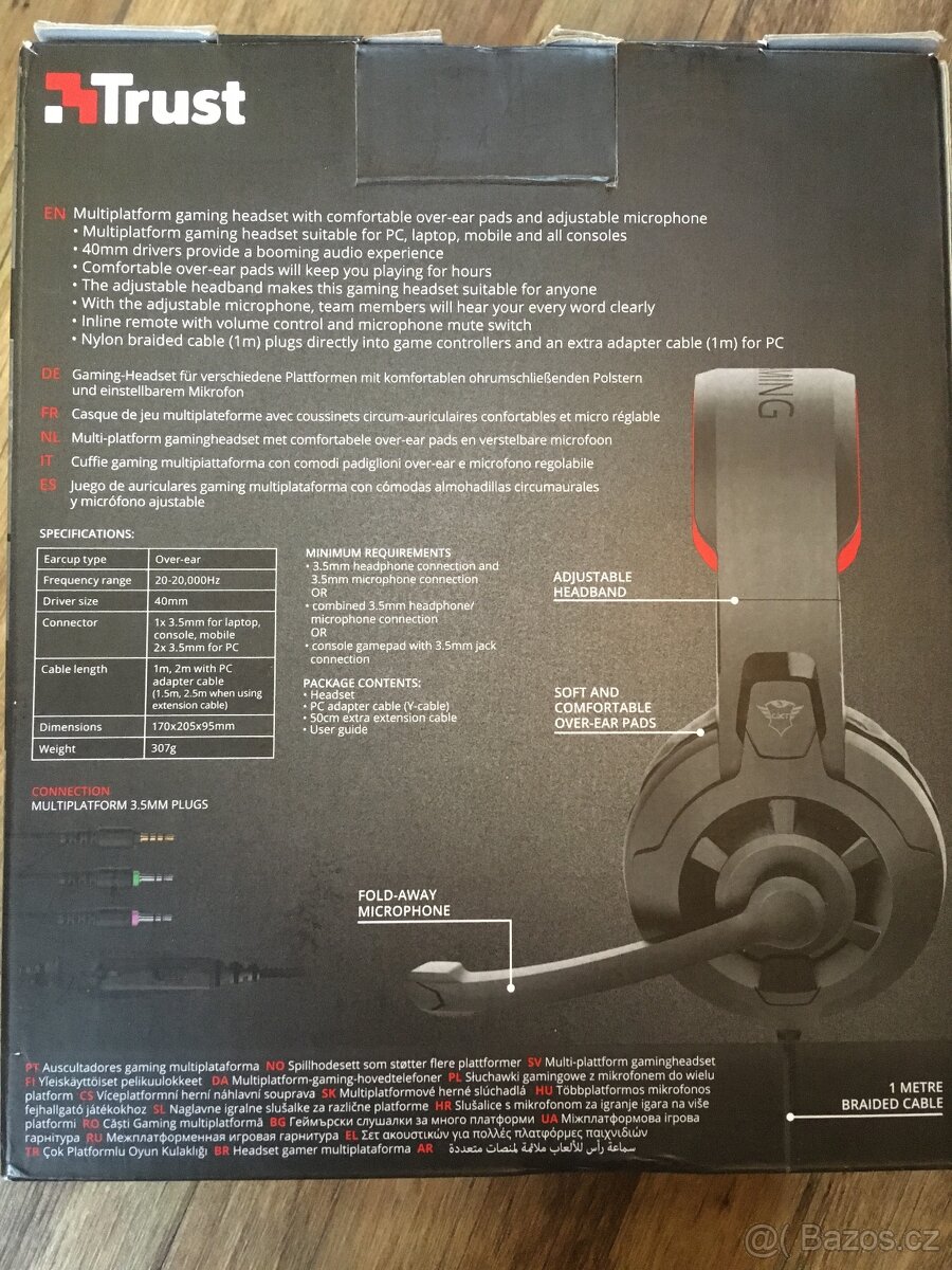 sluchátka Trust headset - 2