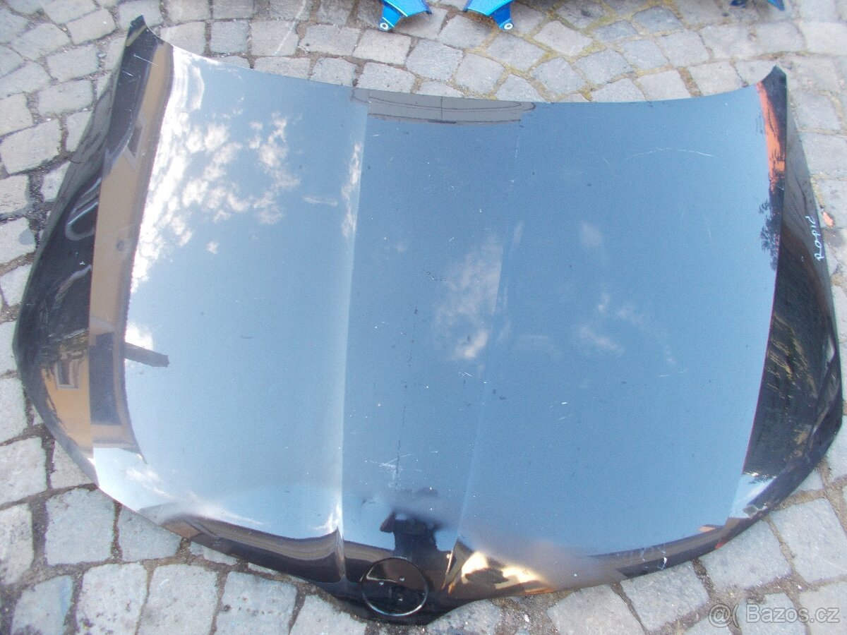 skoda rapid predek,kapota,blatniky,naraznik,maska - 2