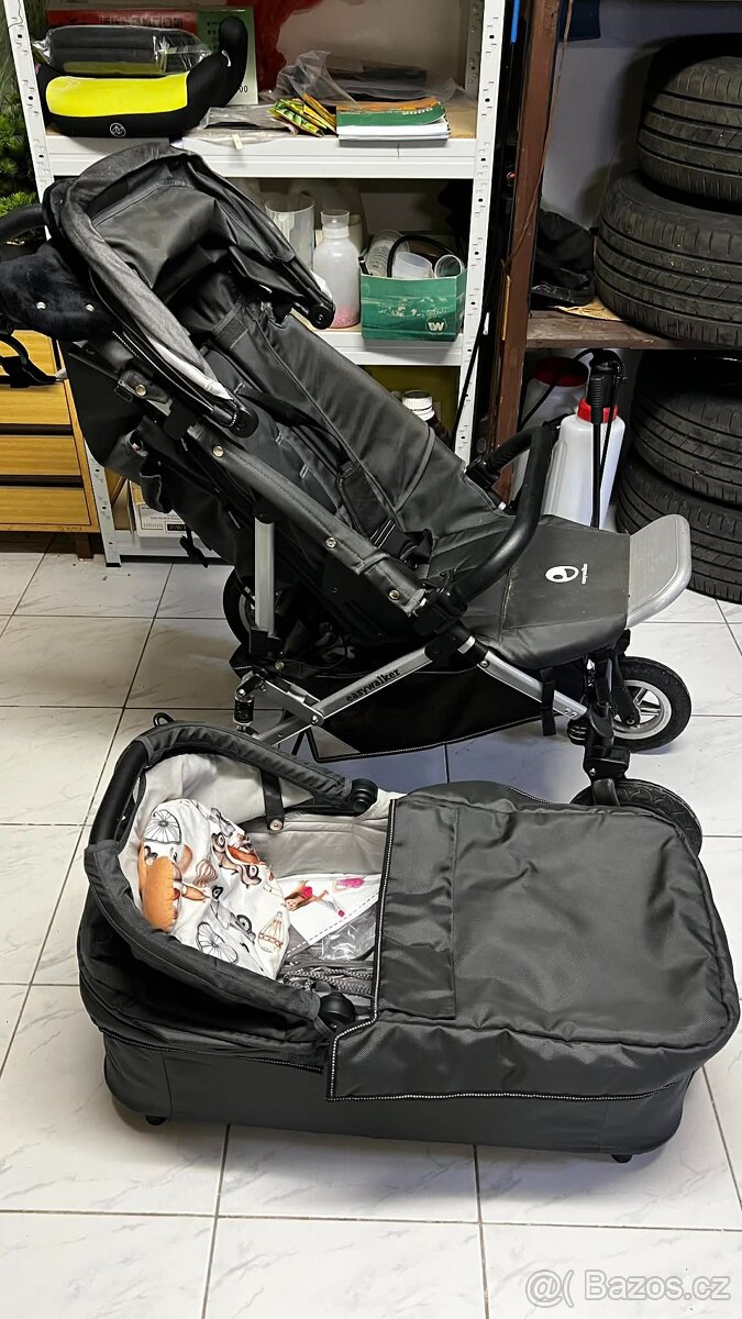 Easywalker - 4 kola, po 2 detech - 2