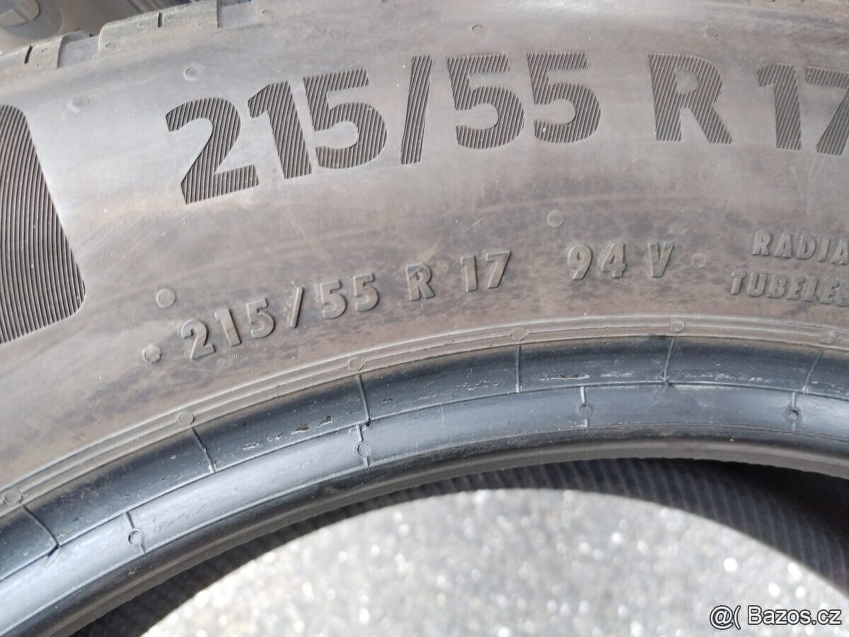 215/55/17 letni pneu CONTINENTAL 215/55 R17 - 2