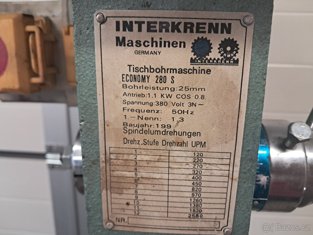 Stojanová vrtačka - 2