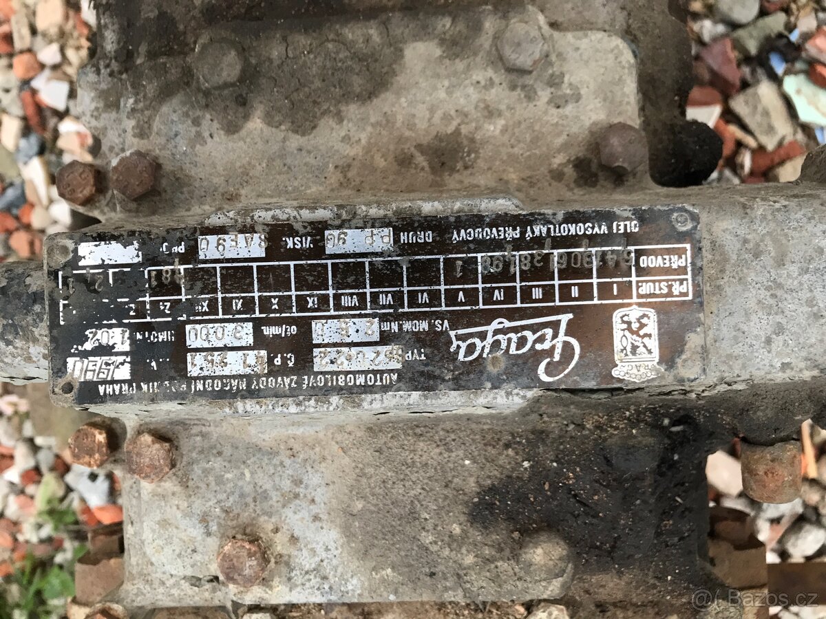 Převodovka avia a31 - 2