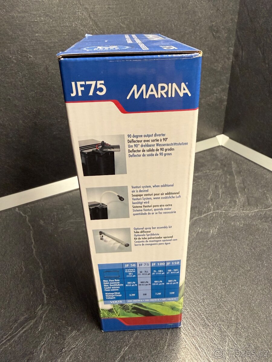 Akvarijní filtr MARINA Jet Flo 75 vnitřní - 2