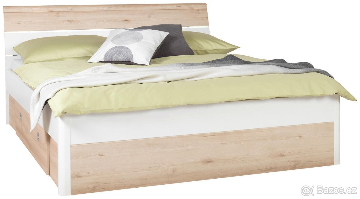 Dvoulůžko postel 180x200 TI'ME - 2