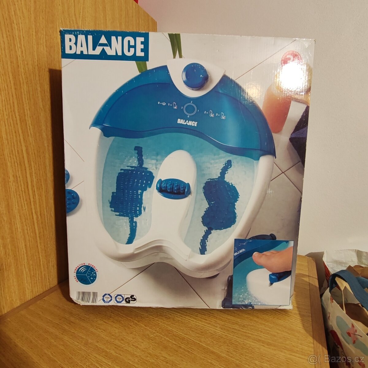 Perličková masážní vanička - 2