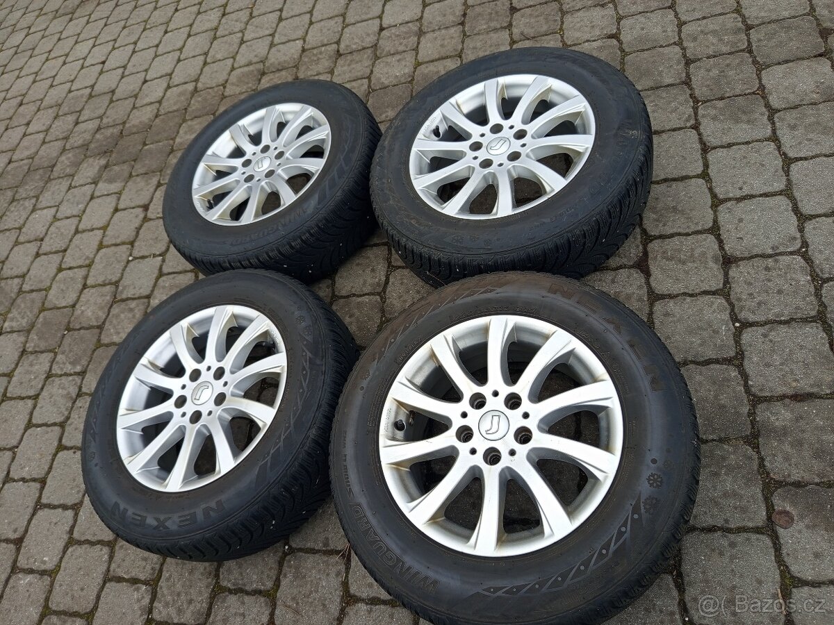 16" ALU kola Rondell 5x112 Zimní sada - 2
