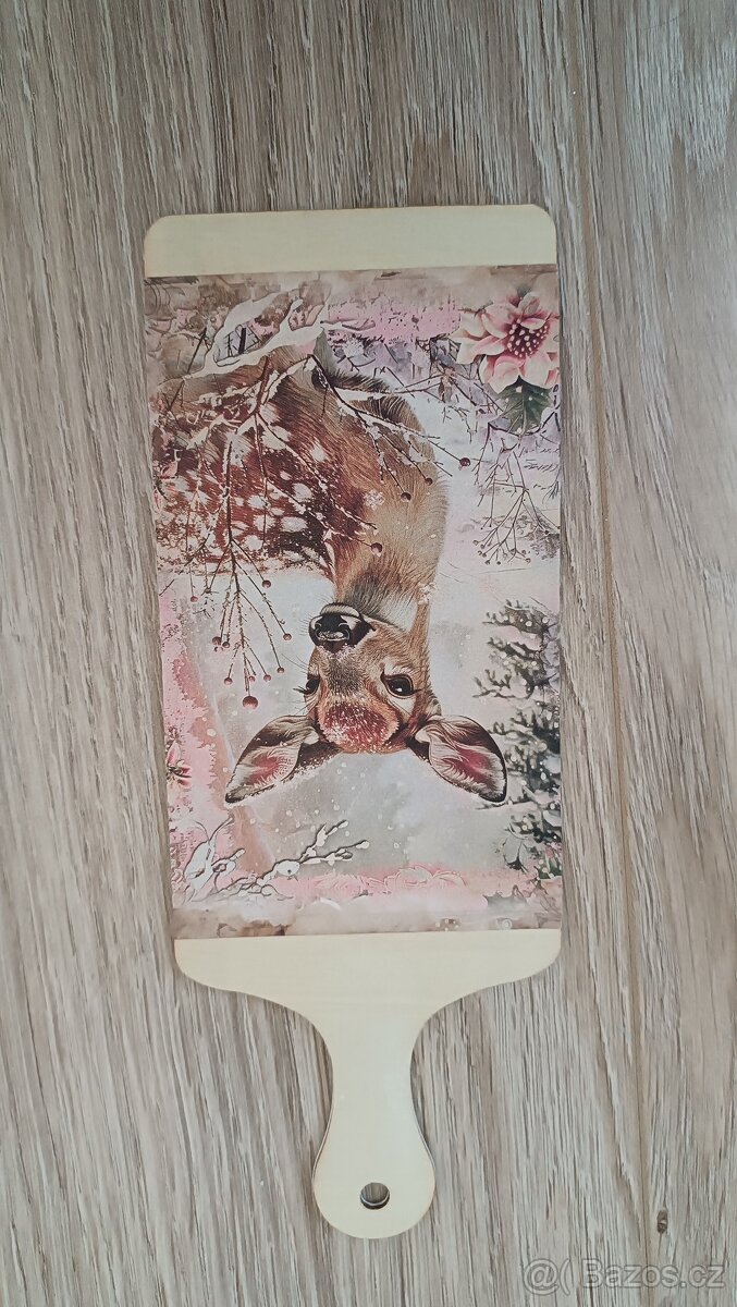 Dekorační prkénka jeleni - 2