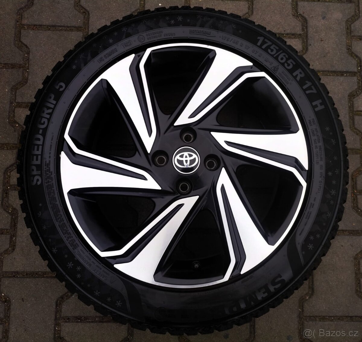 Disky originální Toyota Aygo 4x100 R17 Nová sada - 2