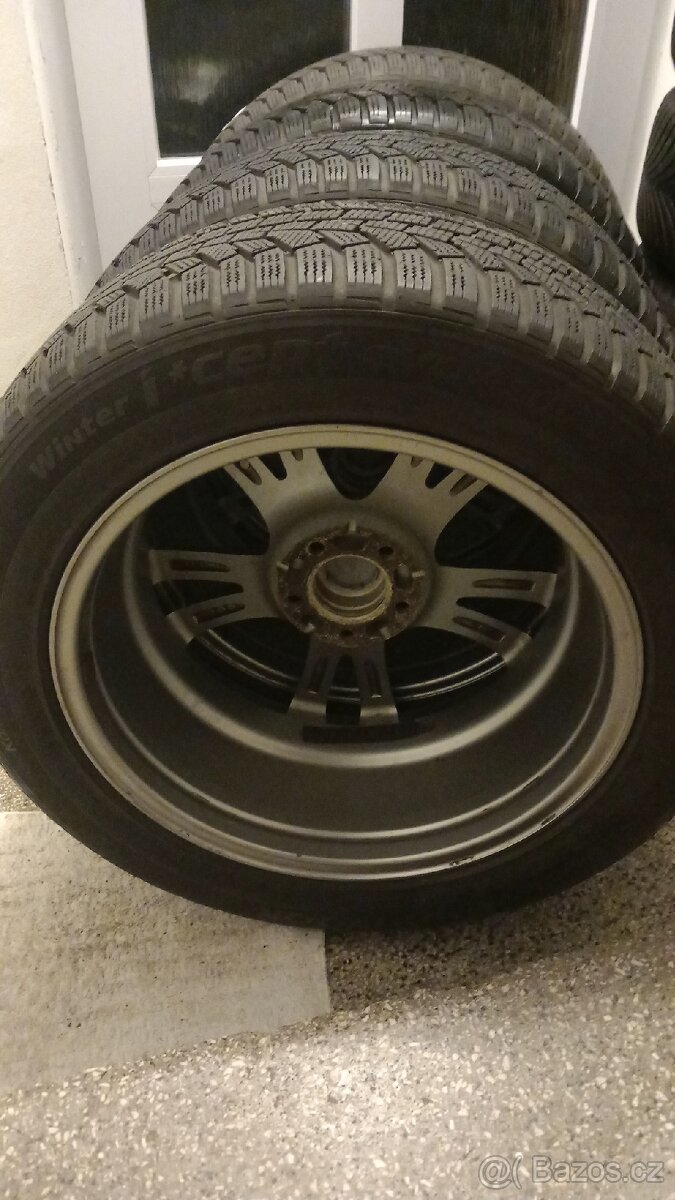 Alu kola R18 5x114.3 obutí zimní pneumatiky 235x55 R18 - 2