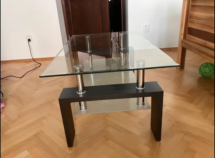 Konferenční stůl skleněný - 2