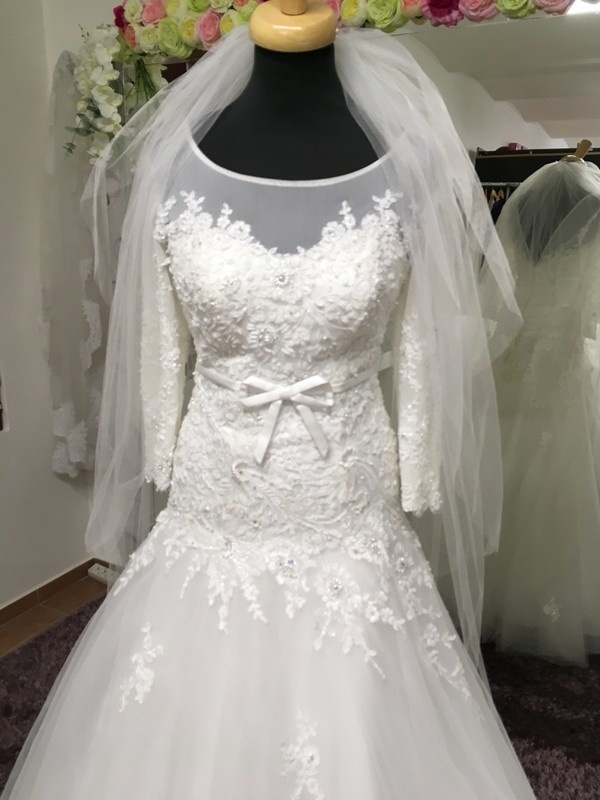 Svatební šaty - vel.S - 2