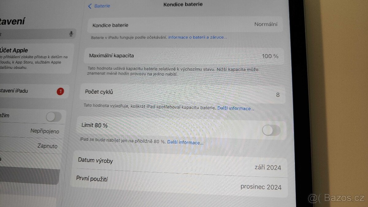 Apple iPad Air 13 (2024), 128GB Wi-Fi + Cellular, Blue, NOVÁ - 2