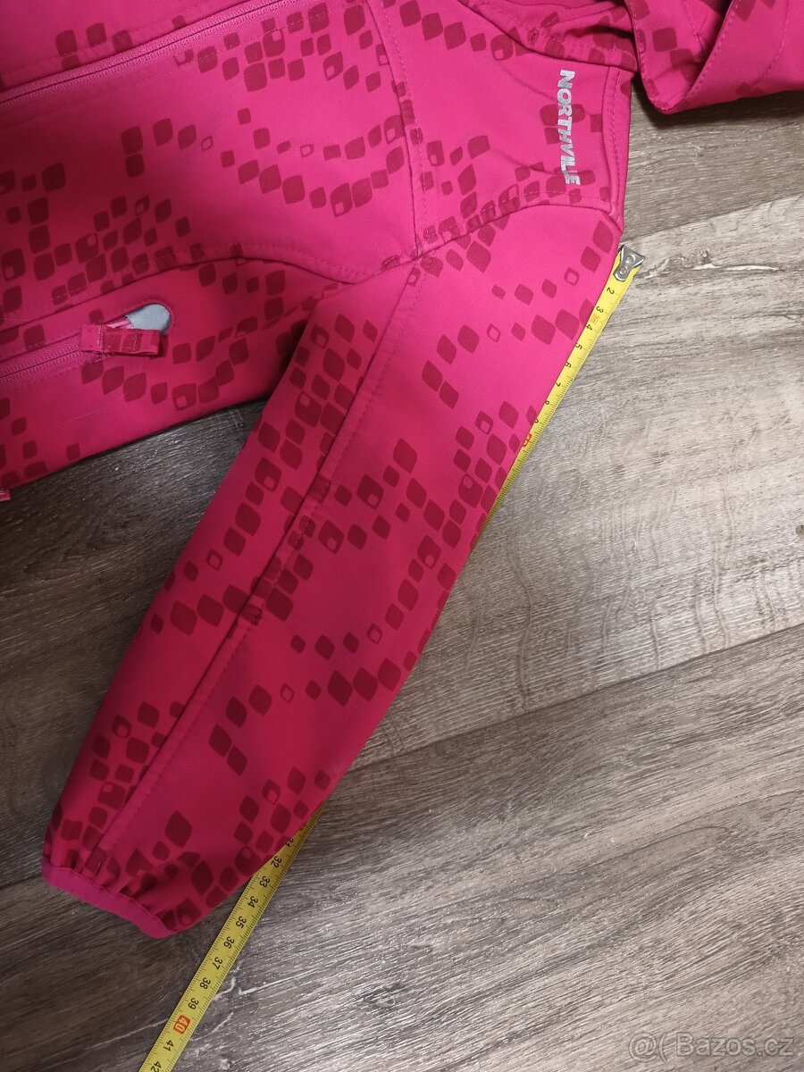 Softshell dívčí bunda vel. 104 - 2