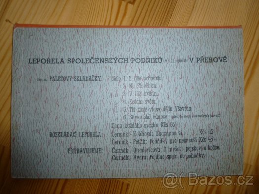 Leporelo Z říše pohádek - 2