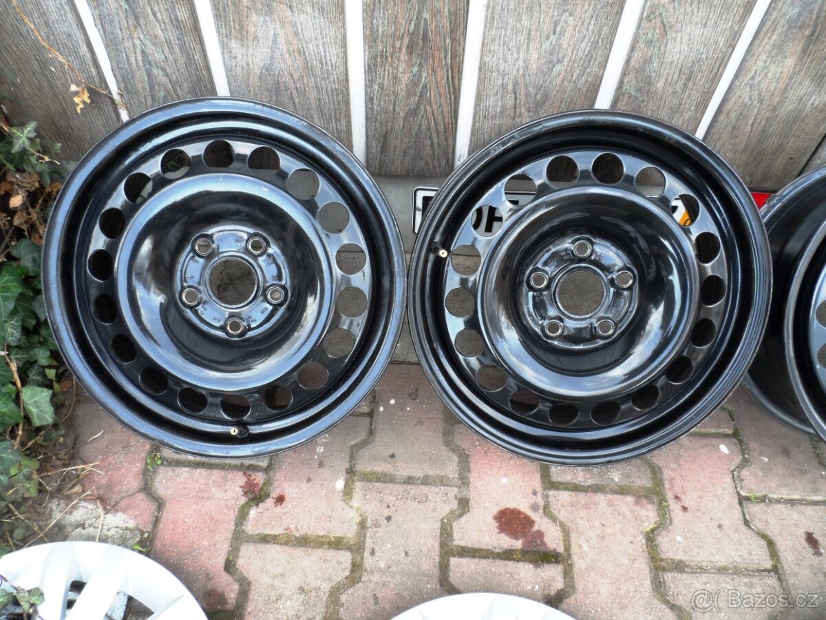 Originál Plechové disky 16 ET46 5X112 - 2