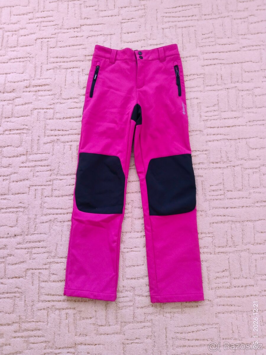 Zateplené softshellové kalhoty LOTTO 152/158 - 2