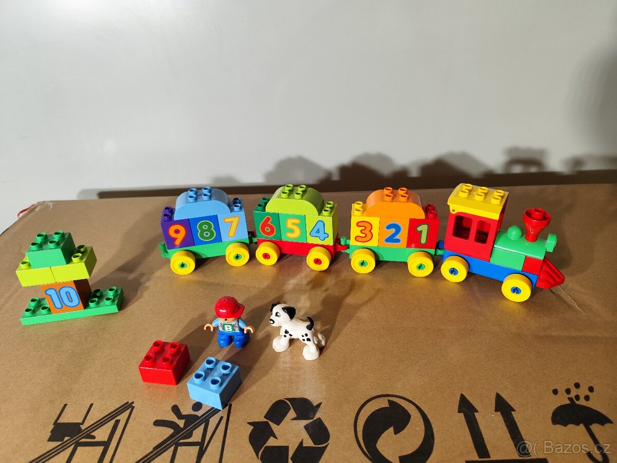 Lego Duplo 10558 - Vláček plný čísel. - 2