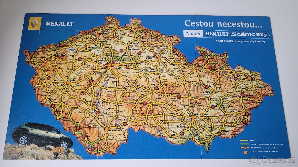 Cestou necestou - společenská hra (Renault) - 2