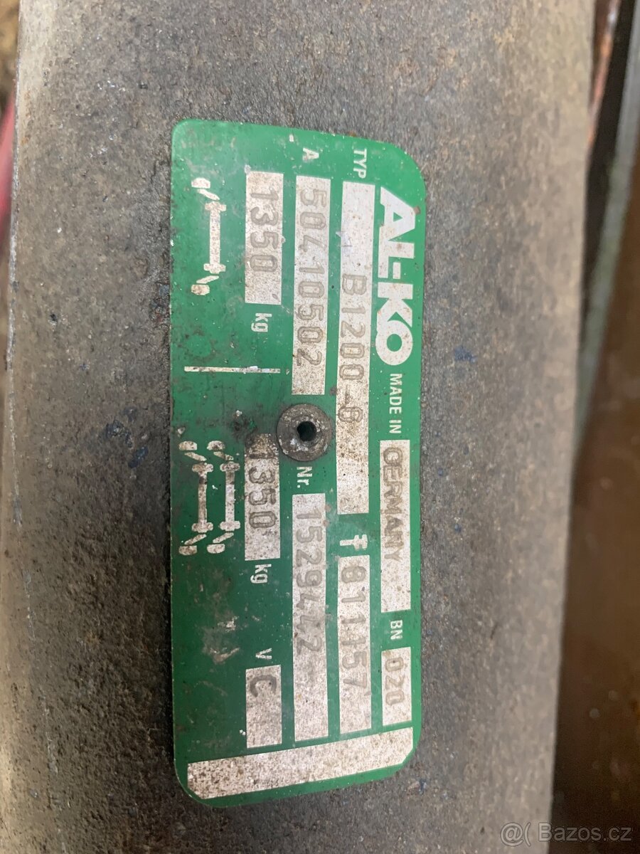 Náprava na vozik - 2