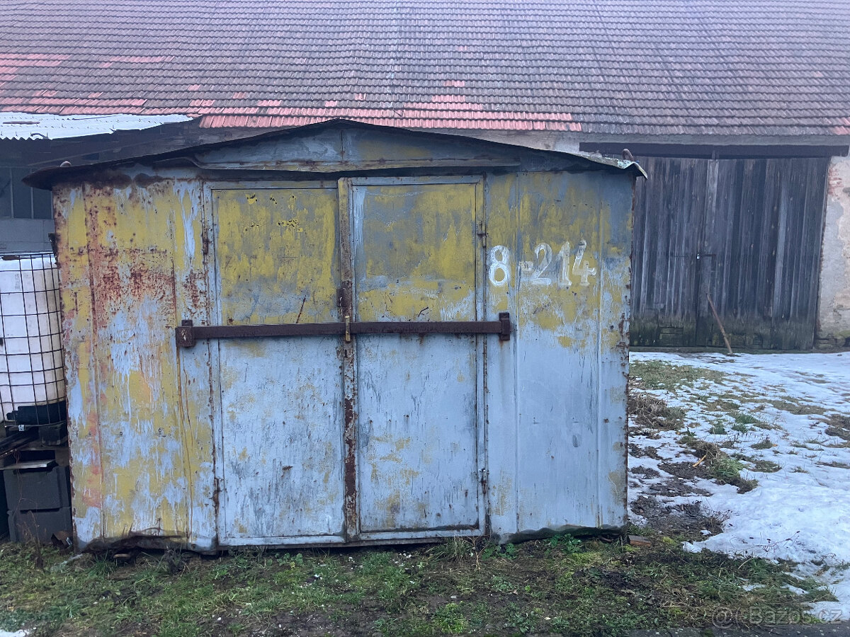 Plechová stavební buňka - 2