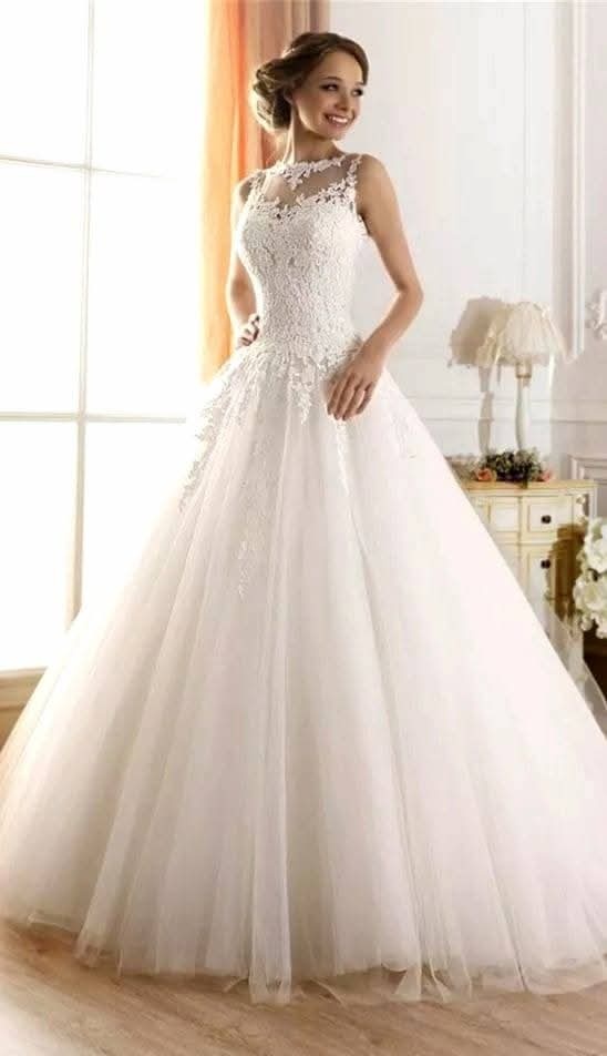 KRAJKOVÉ svatební šaty NECK - 2