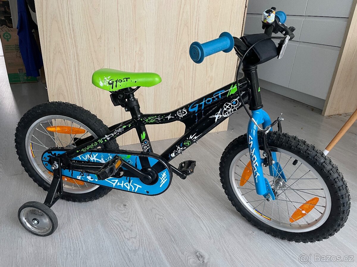 Prodám nepoužité dětské kolo Ghost Powerkid 16″ - 2