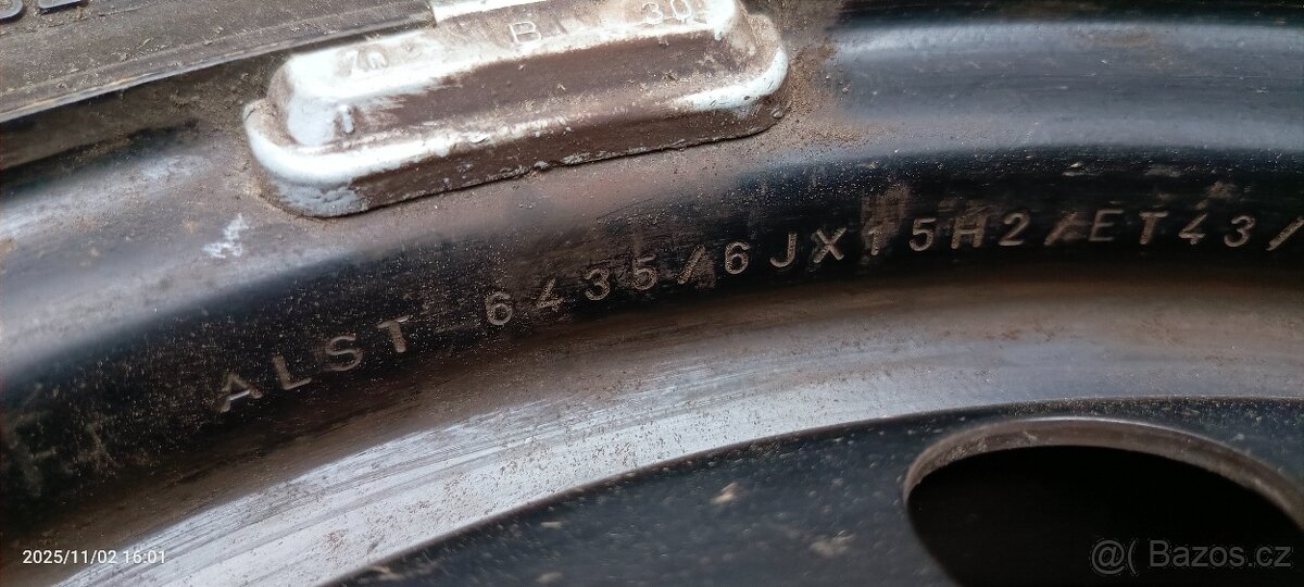 Opel plechová kola - 2