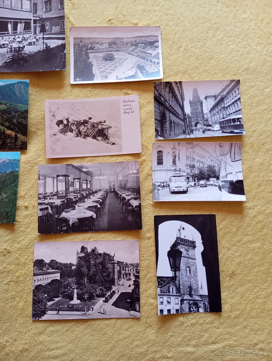 Pohlednice a fotografie měst - 2