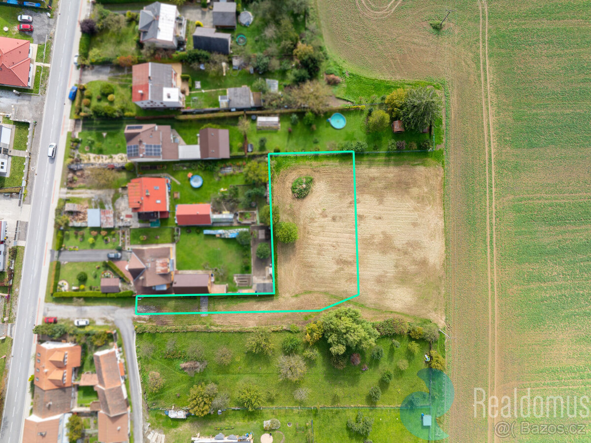 prodej, pozemek, pro bydlení, 1314 m2, Borovany - 2