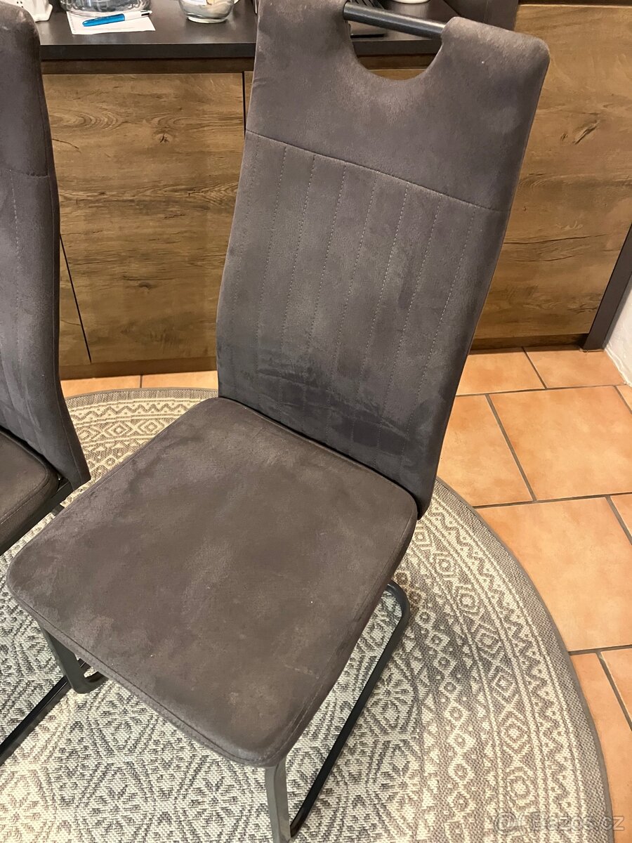 Moderní jídelní židle 6 kusů - 2