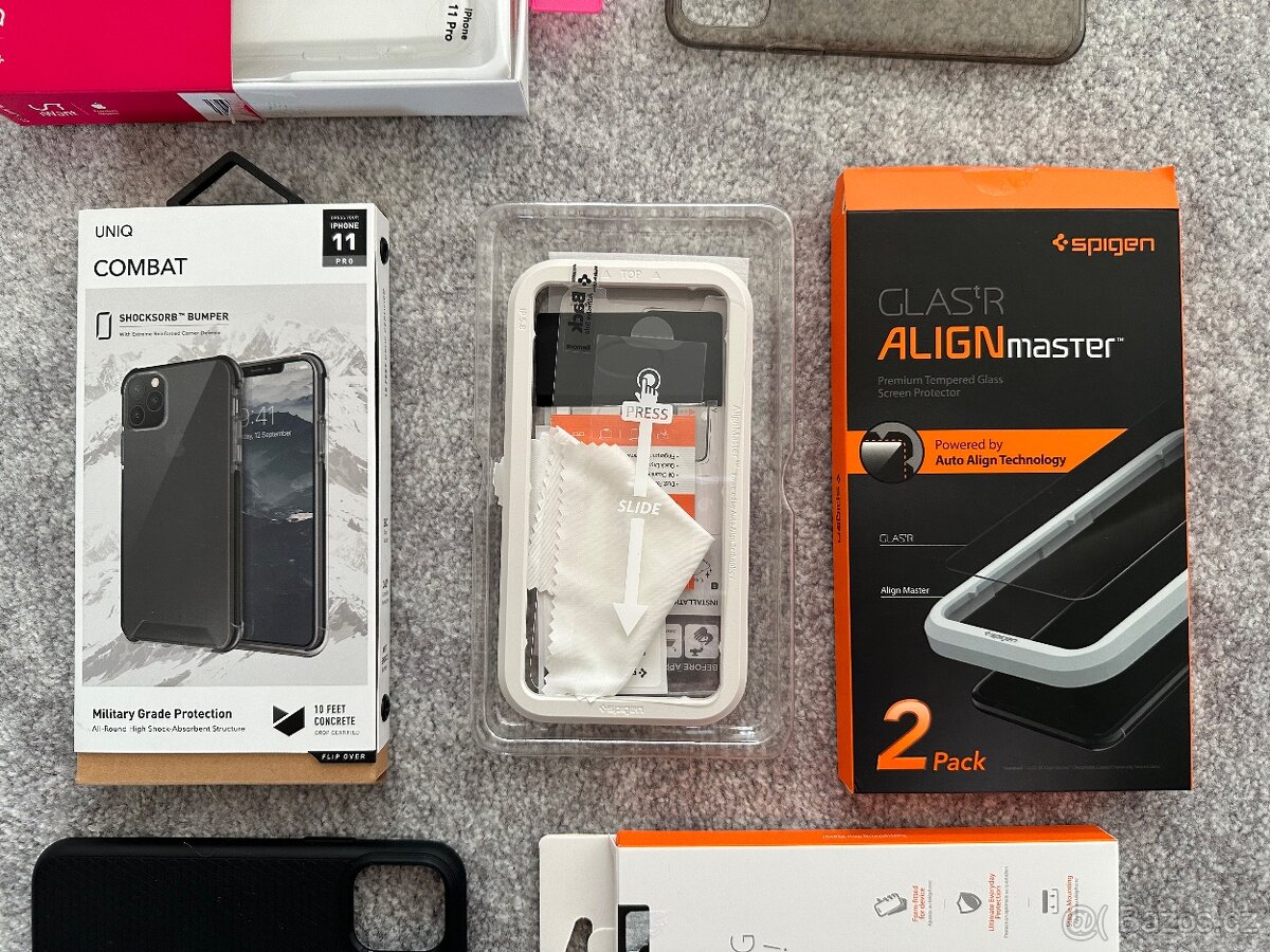 Sada krytů/pouzder + skla na Apple iPhone 11 Pro - 2