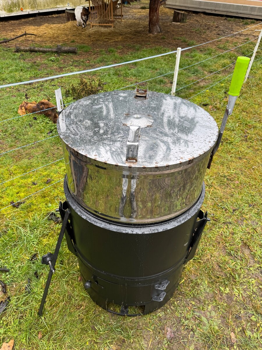 NOVÝ pařák 160 litrů NEREZ brutar - 2