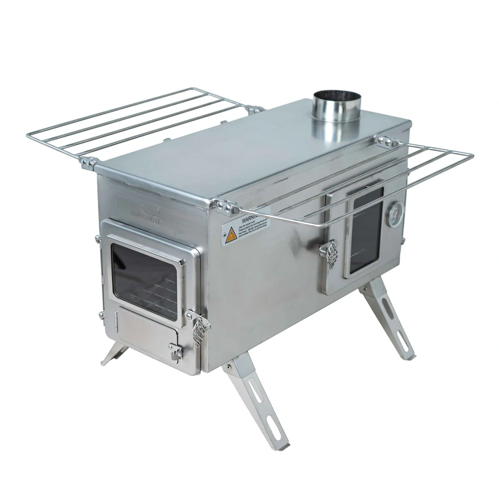 WINNERWELL® Přenosná Nomad 1G Kamna + Integrovaná Trouba - 2