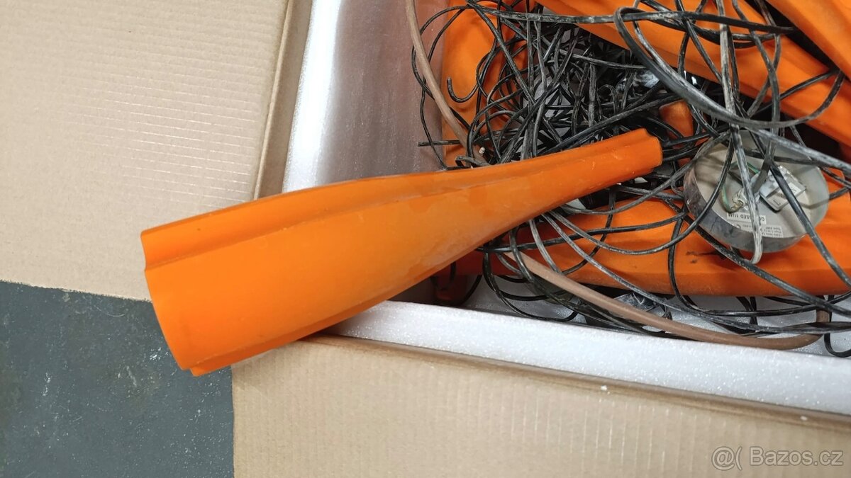 Lustry 6ks barva pomerancova - 2