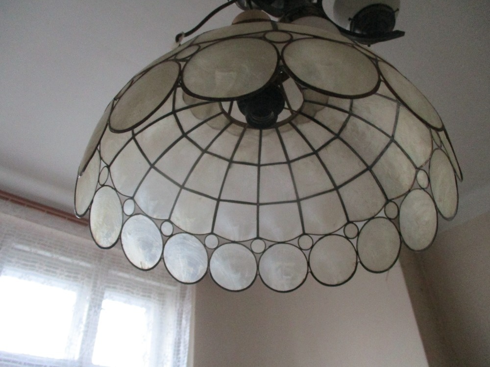 lustr, světlo, stínidlo, vitrážový, styl Tiffany - 2