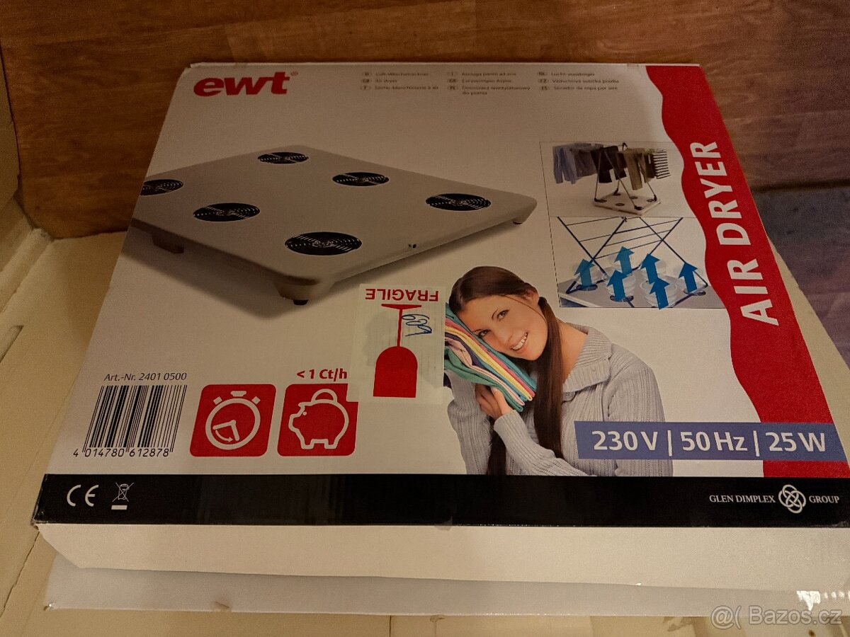 Sušička prádla s ventilátorem - 2