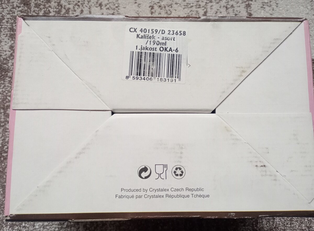 Skleničky Gina Crystalex - 2