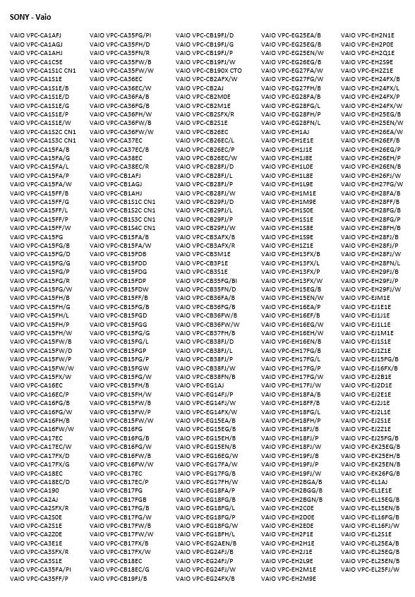 baterie VGP-BPS26 pro notebooky SONY řady Vaio (2.5hod) - 2