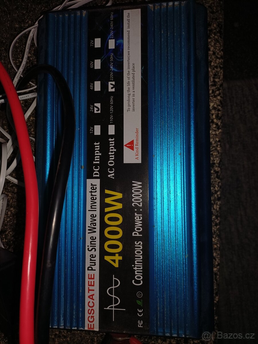 SÍNISOVÝ Měnič napětí - 2